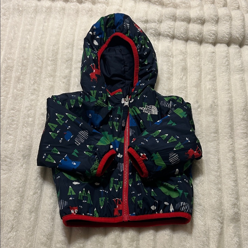 The North Face Kids' Forest Print Jacket Reversible